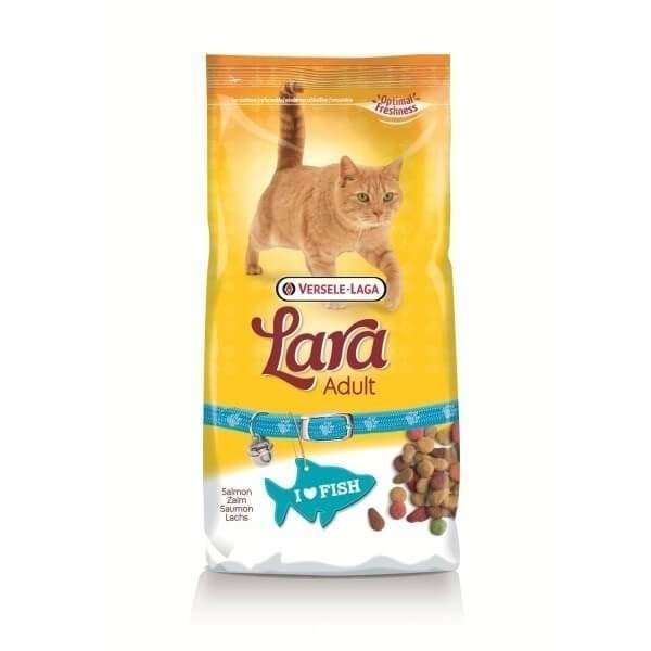 Katzen Trockenfutter 10kg VERSELE-LAGA Lara Adult 10 Kg  Trockenfutter Mit  Lachs & Huhn Fr Ausgewachsene Katzen